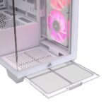 Corsair iCUE LINK 3500X RGB Mid-Tower ATX Desktop Cabinet (White) - Image 6