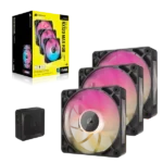 Corsair iCUE LINK RX120 MAX RGB 120mm PWM Thick Fans Starter Kit