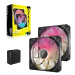 Corsair iCUE LINK RX140 MAX RGB 140mm PWM Thick Fans Starter Kit