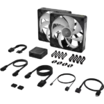 Corsair iCUE LINK RX140 MAX RGB 140mm PWM Thick Fans Starter Kit