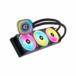 Corsair iCUE Link H150i LCD RGB 360mm CPU Liquid Cooler (Black) - Image 2