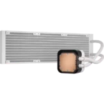 Corsair ICUE H150i Elite LCD XT Display RGB White All In One 360mm CPU Liquid Cooler