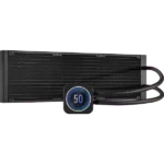 Corsair iCUE H170i Elite LCD XT Display 420mm CPU Liquid Cooler (Black)