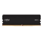 Crucial 16GB DDR5 6400Mhz Pro Overclocking CL38 UDIMM Memory (Black)