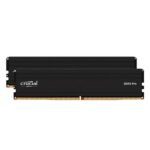 Crucial Pro 64GB Kit (2x32GB) DDR5 5600MT/s Desktop Memory (Black)