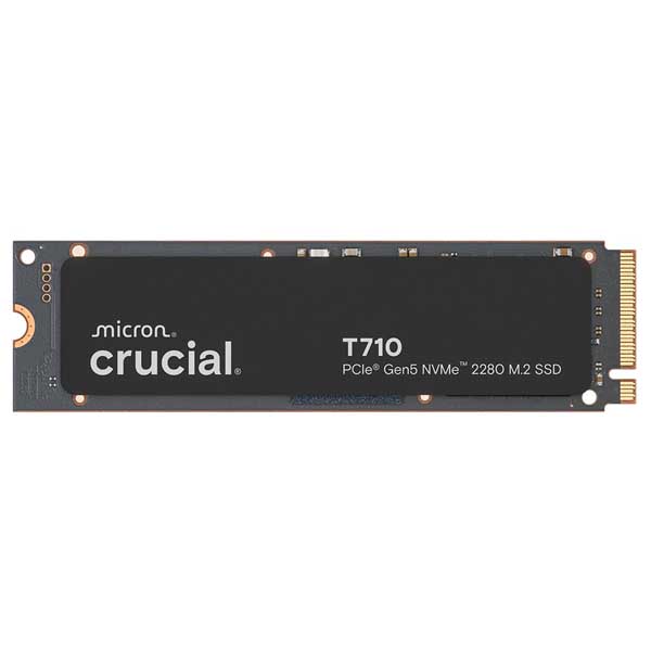 Crucial T710 2TB M.2 PCIe 5.0 x4 Gen5 NVMe SSD