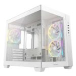 DEEPCOOL CG330 3F Micro-ATX Compact PC Case (White)