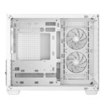 DEEPCOOL CG330 3F Micro-ATX Compact PC Case (White) - Image 2