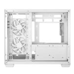 DEEPCOOL CG330 3F Micro-ATX Compact PC Case (White) - Image 5