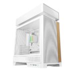 DeepCool CL6600 WH ATX Mid Tower Case With Pre-installed 360mm ARGB Liquid Cooler (White)
