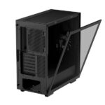 DeepCool Cyclops ARGB E ATX Mid Tower Cabinet With Tempered Glass Side Panel Black 6