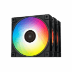 DeepCool FC120 Black ARGB Cabinet Fan Triple Pack 1