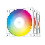 DeepCool FC120 White ARGB Cabinet Fan Triple Pack 1 1