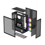 DeepCool Morpheus ARGB (E-ATX) Full Tower Cabinet (Black) - Image 3
