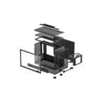 Deepcool CH160 Plus Mini-ITX Mid Tower Cabinet Black (R-CH160-BKNGM0-G) - Image 6