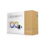 Deepcool Infinity LS520 WH ARGB 240mm CPU Liquid Cooler White 6 1