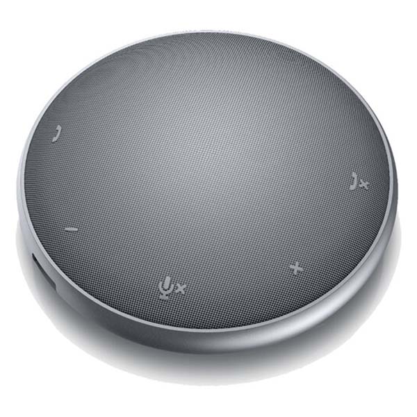 Dell MH3021P Echo Cancelation Conference Speakerphone with USB Type-C Multiport Adapter (Grey)