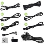 EVGA Supernova 1300G+ 80+ Gold 1300W ATX 2.0 Fully Modular Power Supply - Image 4