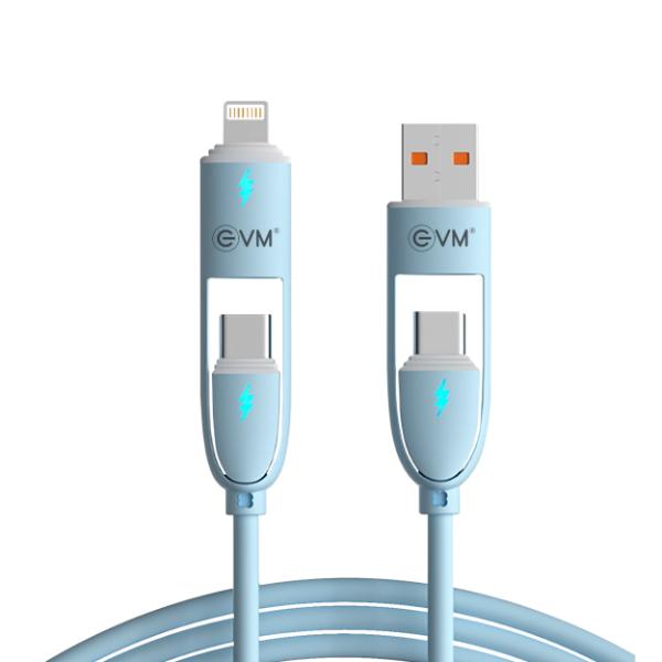 EVM 4 in 1 Charge & Sync Cable EVM-M-5 (Blue)