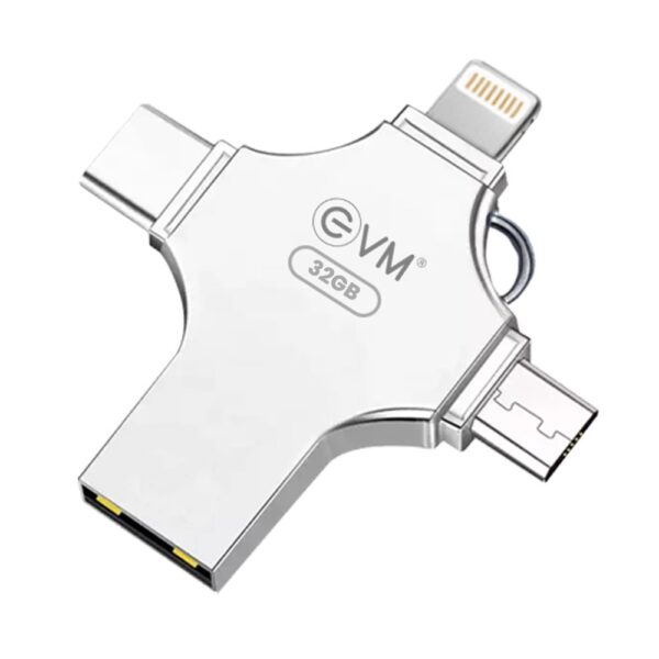 EVM ENSTORE 4 IN 1 OTG FLASHDRIVE 32GB 1