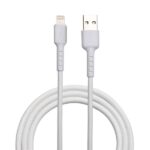 EVM LIGHTNING DATA CABLE (1 METER & 4 AMP) EVM-C-013, White