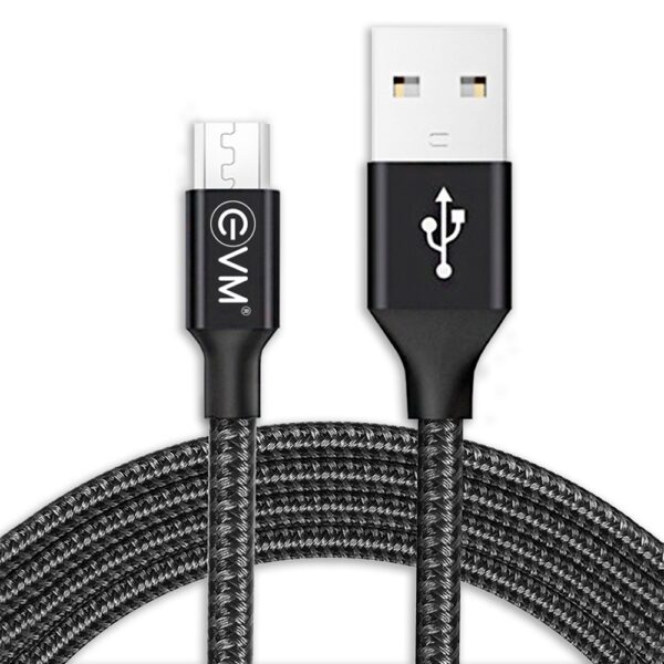 EVM MICRO USB DATA CABLE 1 METER 4 AMP EVM CM 07