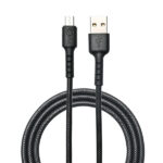 EVM MICRO USB DATA CABLE (1 METER & 4AMP) EVM-C-011, Black