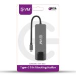 EVM Type-C 5 in 1 Docking Station (EVMCGRJ-5in1-Neo) - Image 2