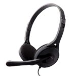 Edifier K550 On-Ear Wired Headphones with Microphone (Black) 