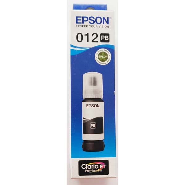 Epson 012 70ML Ink Bottle (Photo Black)