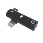 Evm Lightning 2 In 1 Audio Adapter (Lightning To 3.5mm Jack + Lightning Port) - Image 2