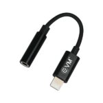 Evm Lightning Adapter Cable Black (Lightning To 3.5mm Jack)