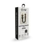 Evm Lightning Adapter Cable Black (Lightning To 3.5mm Jack) - Image 2