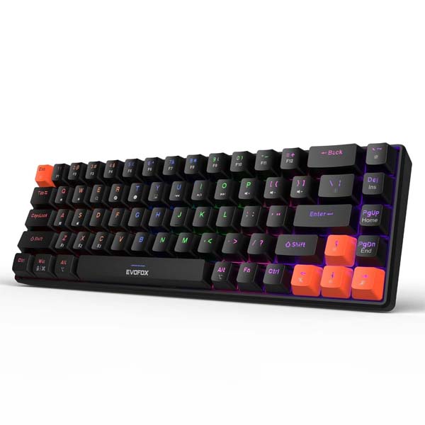 EvoFox Katana S Mini Wireless Mechanical Keyboard (Black)