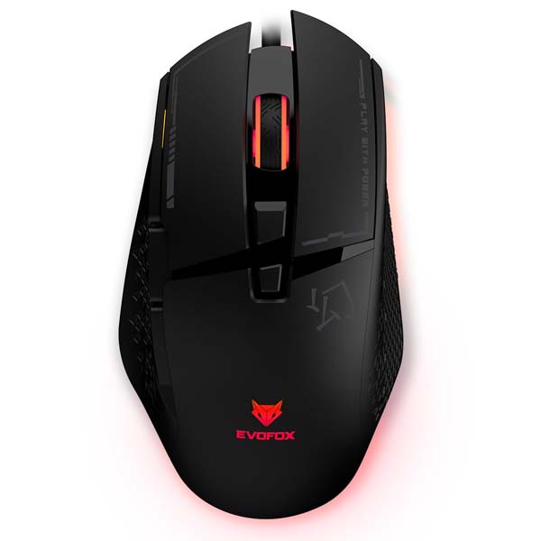 EvoFox Phantom 2 Programmable Gaming Mouse (Black)