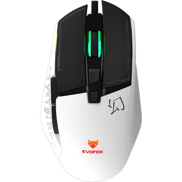 EvoFox Phantom 2 Programmable Gaming Mouse (White)
