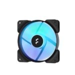 Fractal Design Aspect 12 Black 120mm RGB Cabinet Fan Single Pack 1