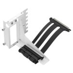 Fractal Design Flex 2 PCIe 4.0 x16 Vertical GPU Riser with Bracket (White) - Image 2