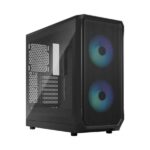 Fractal Design Focus 2 Mesh RGB TG Clear Tint ATX Mid Tower Cabinet Black 1