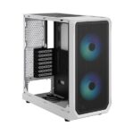 Fractal Design Focus 2 Mesh RGB TG Clear Tint ATX Mid Tower Cabinet White 3