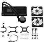 Fractal Design Lumen S24 RGB V2 AIO CPU Liquid Cooler - Image 4