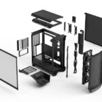 Fractal Design Meshify 3 Ambience Pro RGB Light Tint TG ATX Mid Tower PC Case (Black) - Image 6