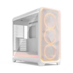 Fractal Design Meshify 3 XL Ambience Pro RGB Full Tower Case (Ambience Pro RGB White TG Clear Tint)
