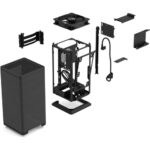 Fractal Design Mood Mini-ITX Small Form Factor Case (Black) - Image 5