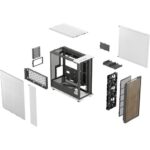 Fractal Design North XL Mesh Side Panel (E-ATX) Mid Tower Cabinet (White) - Image 6