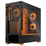 Fractal Design Pop Air RGB Orange Core TG Clear Tint Case - Image 3