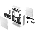 Fractal Design Ridge Mini-ITX Small Form Factor Case (White) - Image 5