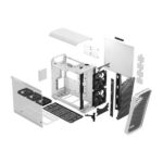 Fractal Design Torrent TG Clear Tint E ATX Mid Tower Cabinet White 6
