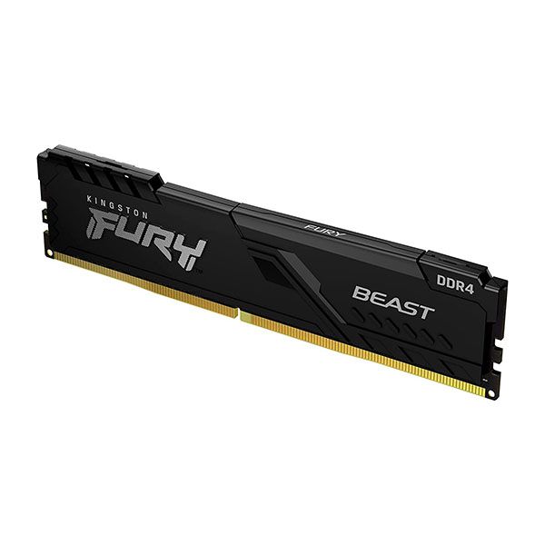 Kingston FURY Beast 8GB 2666MHz DDR4 Black Desktop Memory