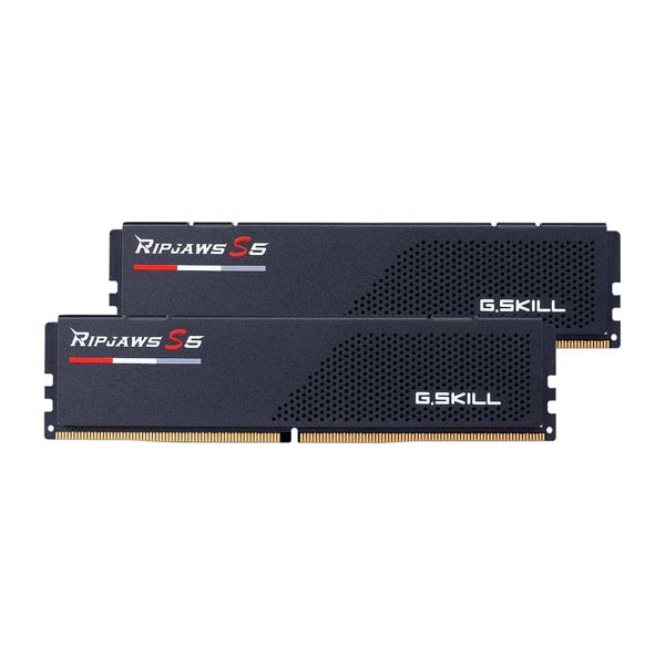 G.Skill RipJaws S5 Series (Intel XMP) 32GB (2x16GB) DDR5 6400MHZ Desktop Memory (Matte Black)